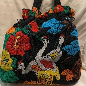 Cabin Creek Multicolor Beaded Backpack